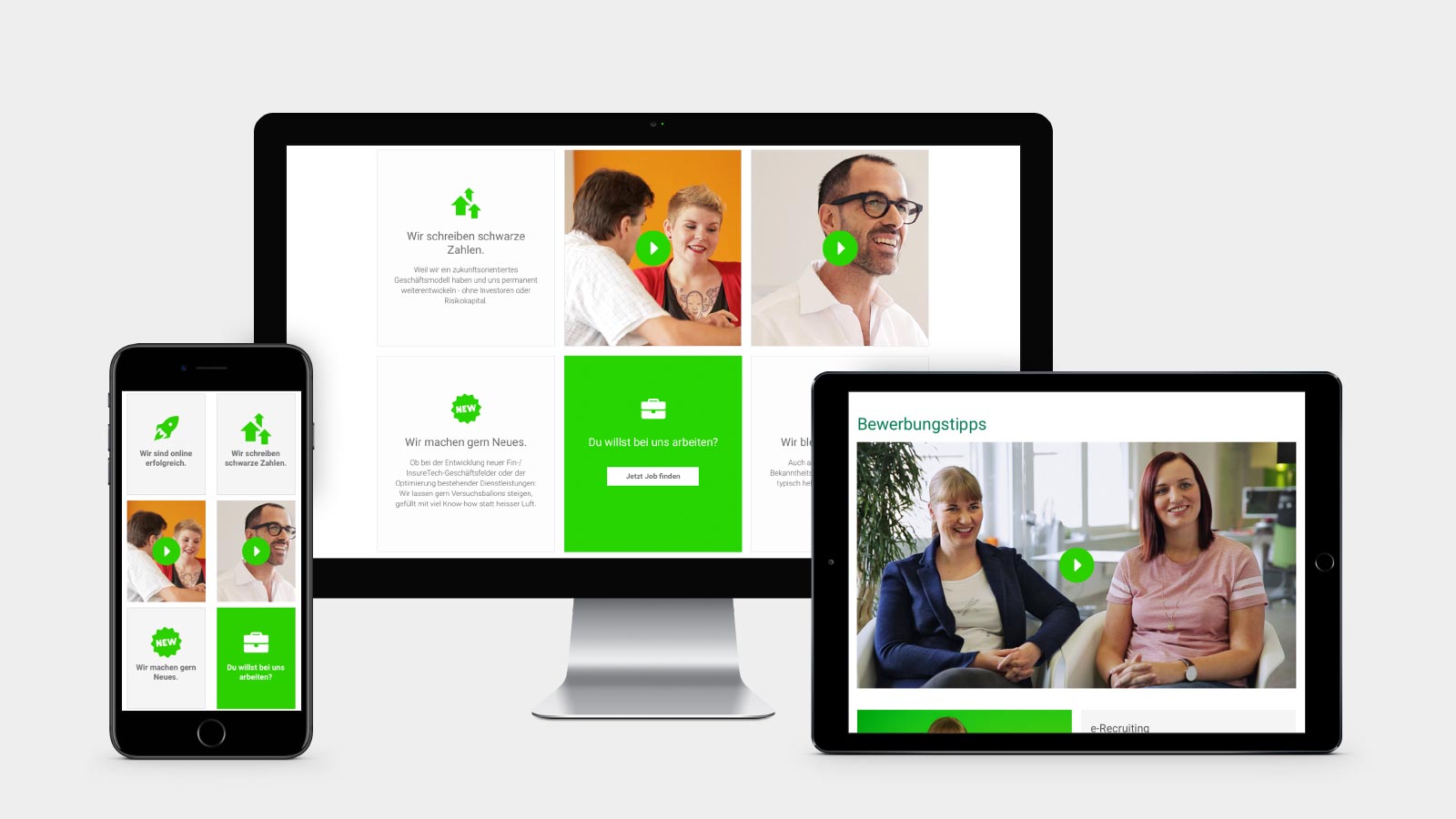 employer branding - responsiv Website